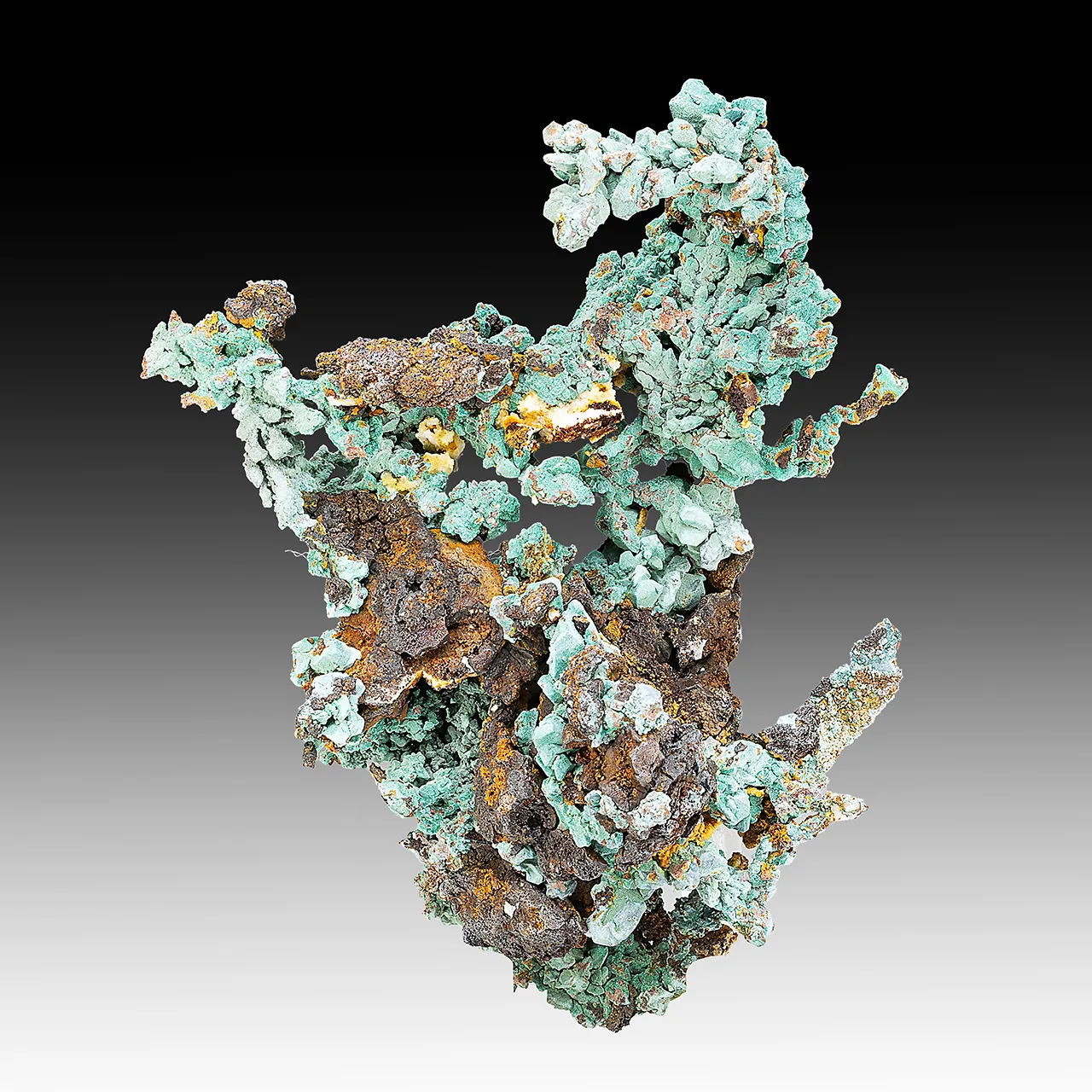 Copper with Malachite - image 1