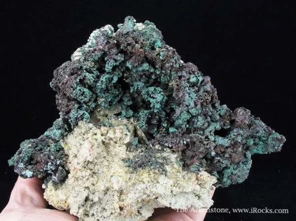 Copper With Malachite and Calcite - image 6