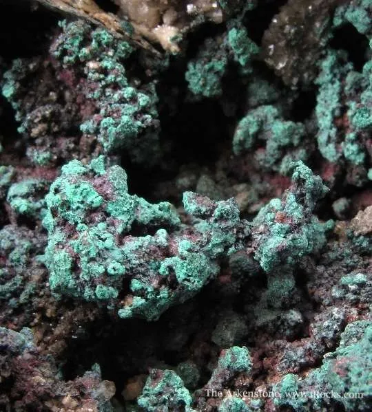 Copper With Malachite and Calcite - image 4
