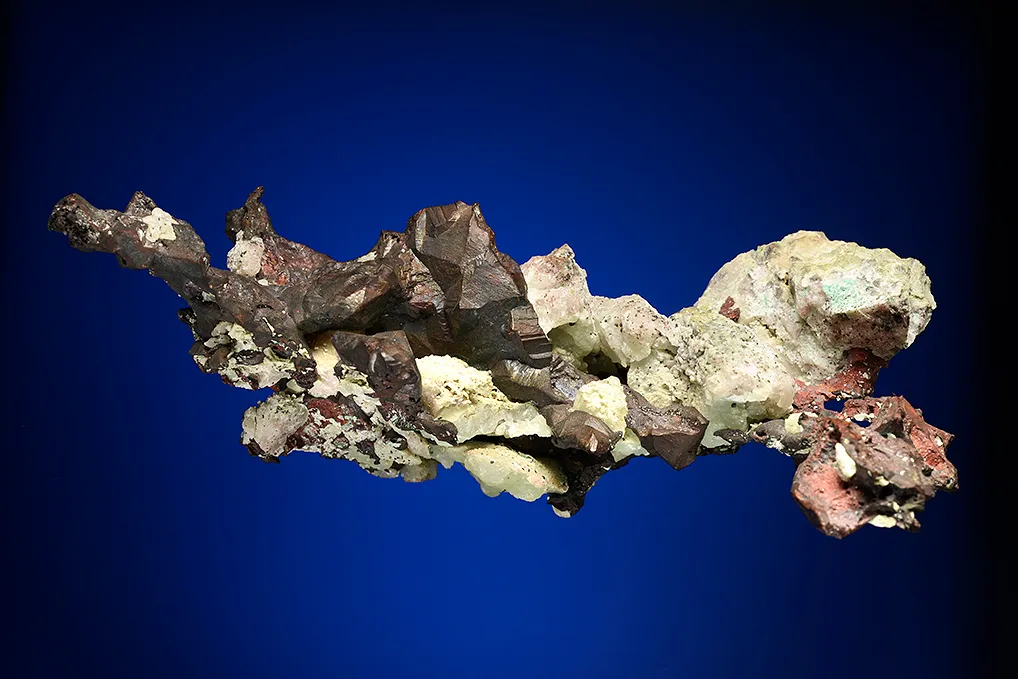 Copper with Prehnite - image 3