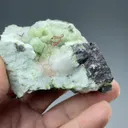 Copper with Prehnite - image 3