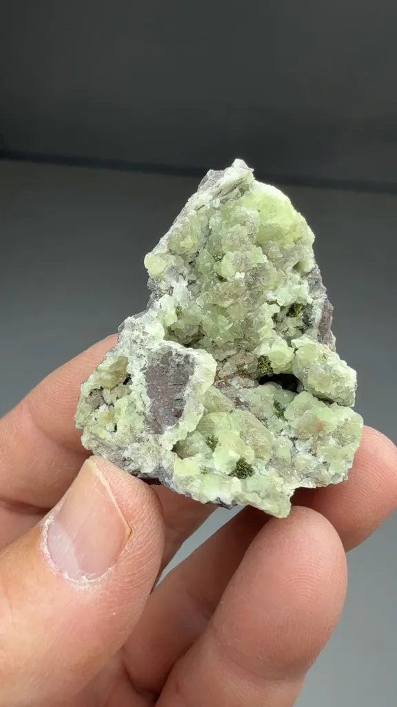 Copper with Prehnite - image 2