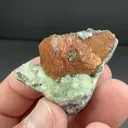 Copper with Prehnite - image 2
