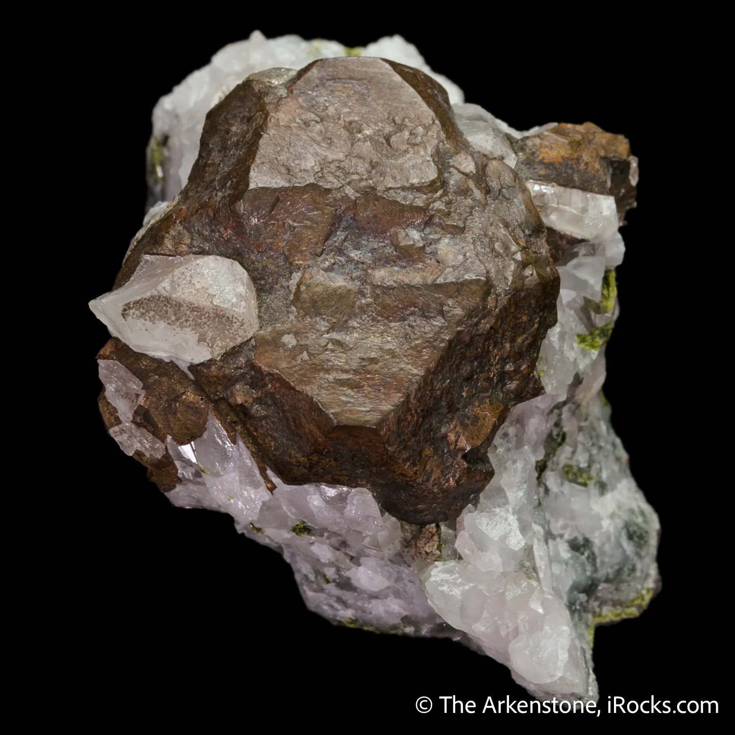 Copper with Tenorite & Calcite - image 3