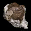 Copper with Tenorite coating and Calcite - image 6