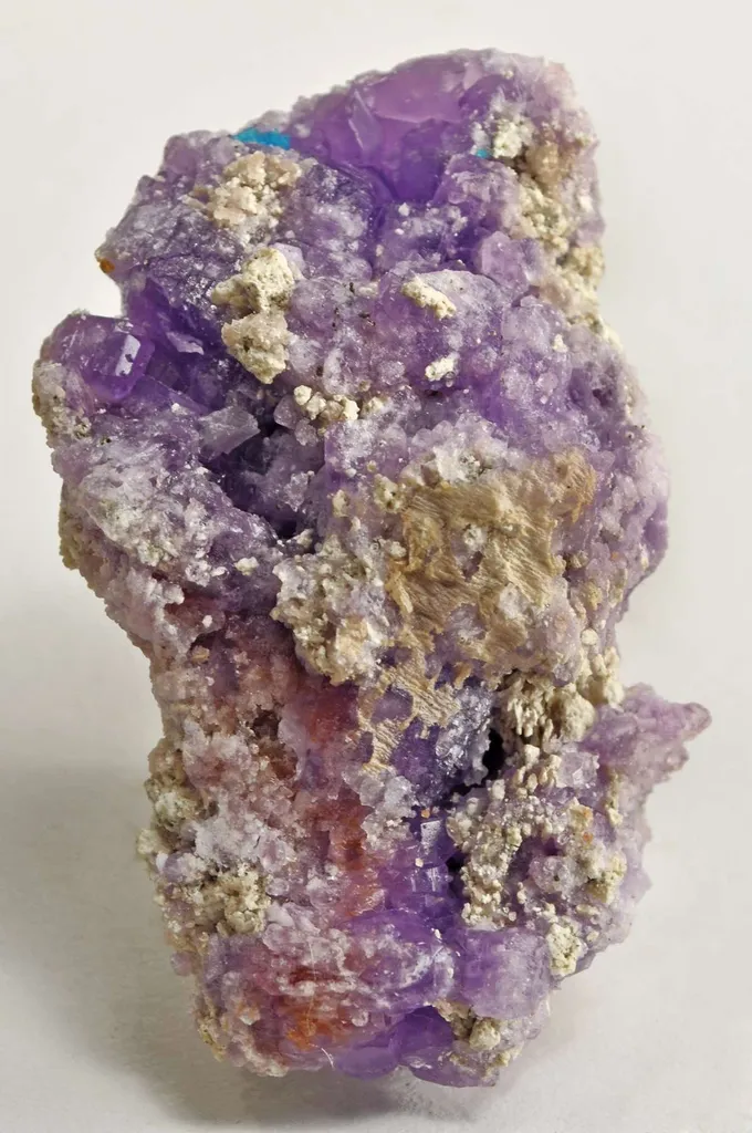 Coquimbite With Chalcanthite image
