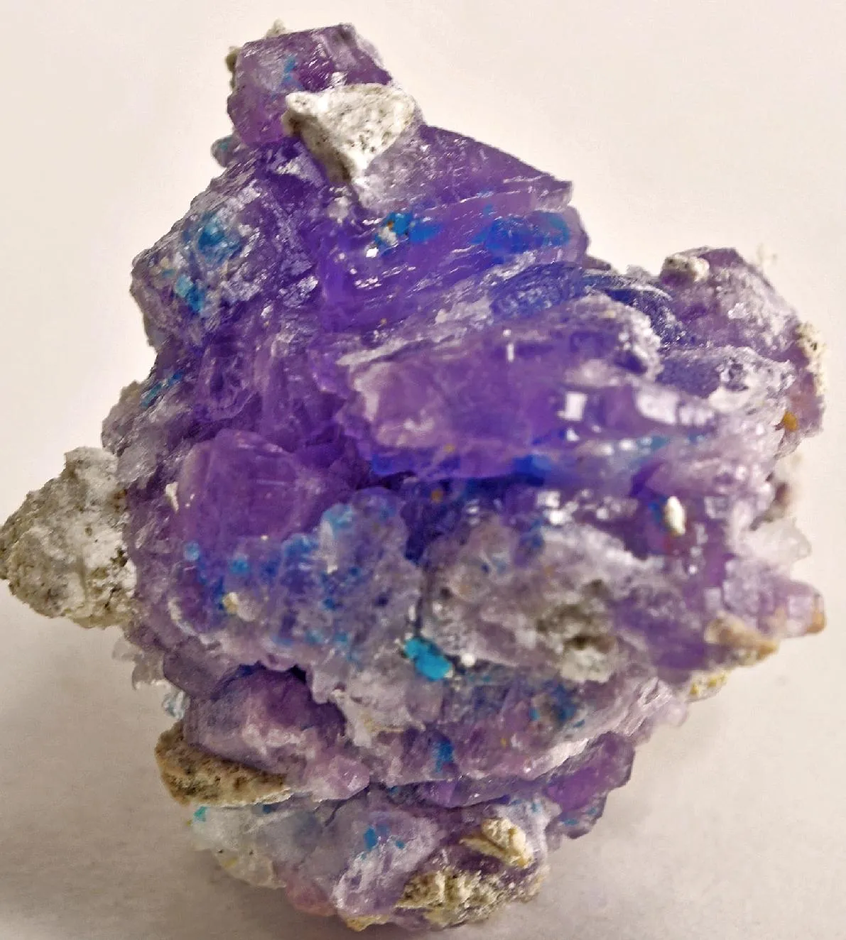 Coquimbite With Chalcanthite - image 1