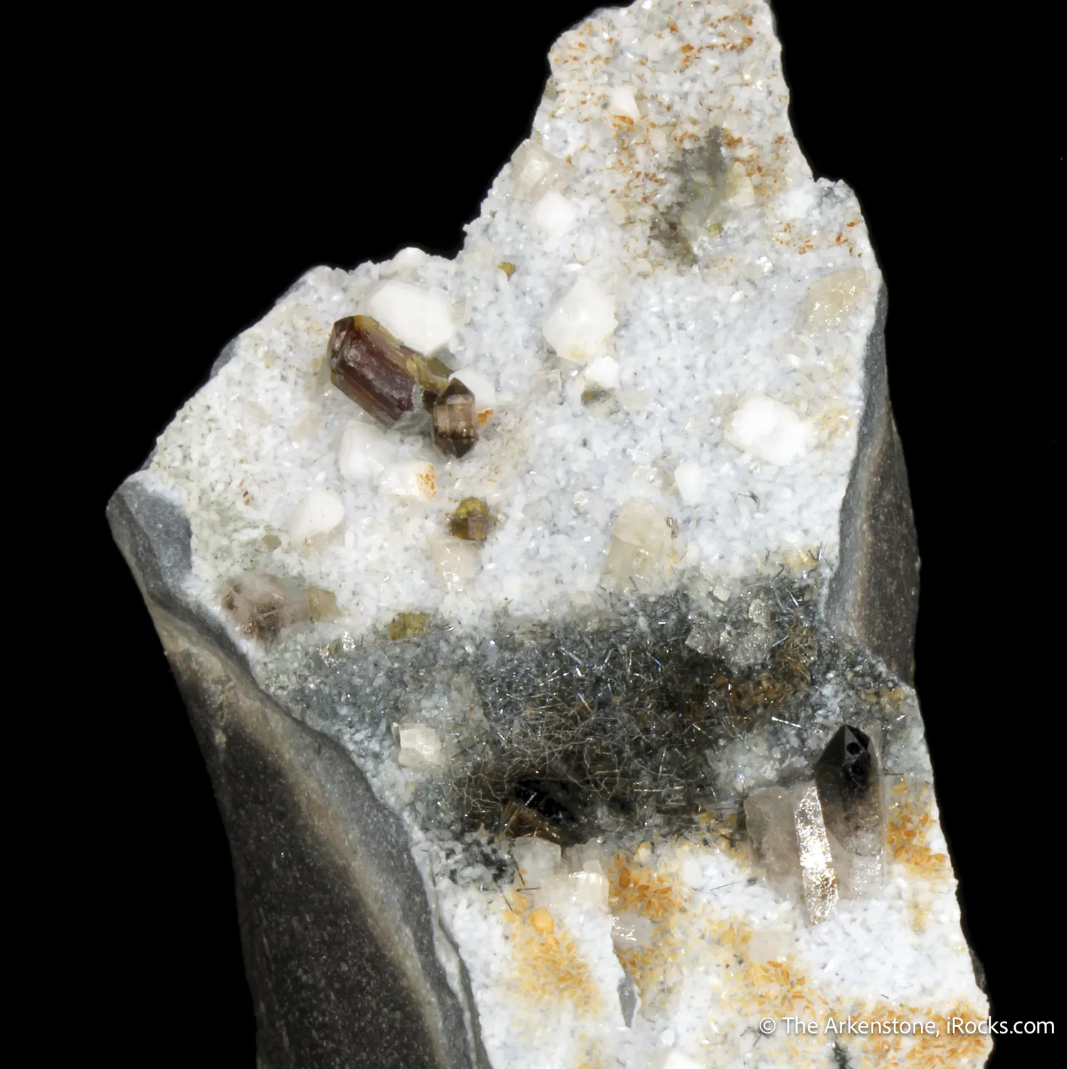 Cordylite-(Ce) with Albite, Aegirine - image 4