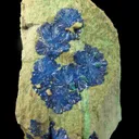 Cornetite (Type Locality) and Malachite - image 5