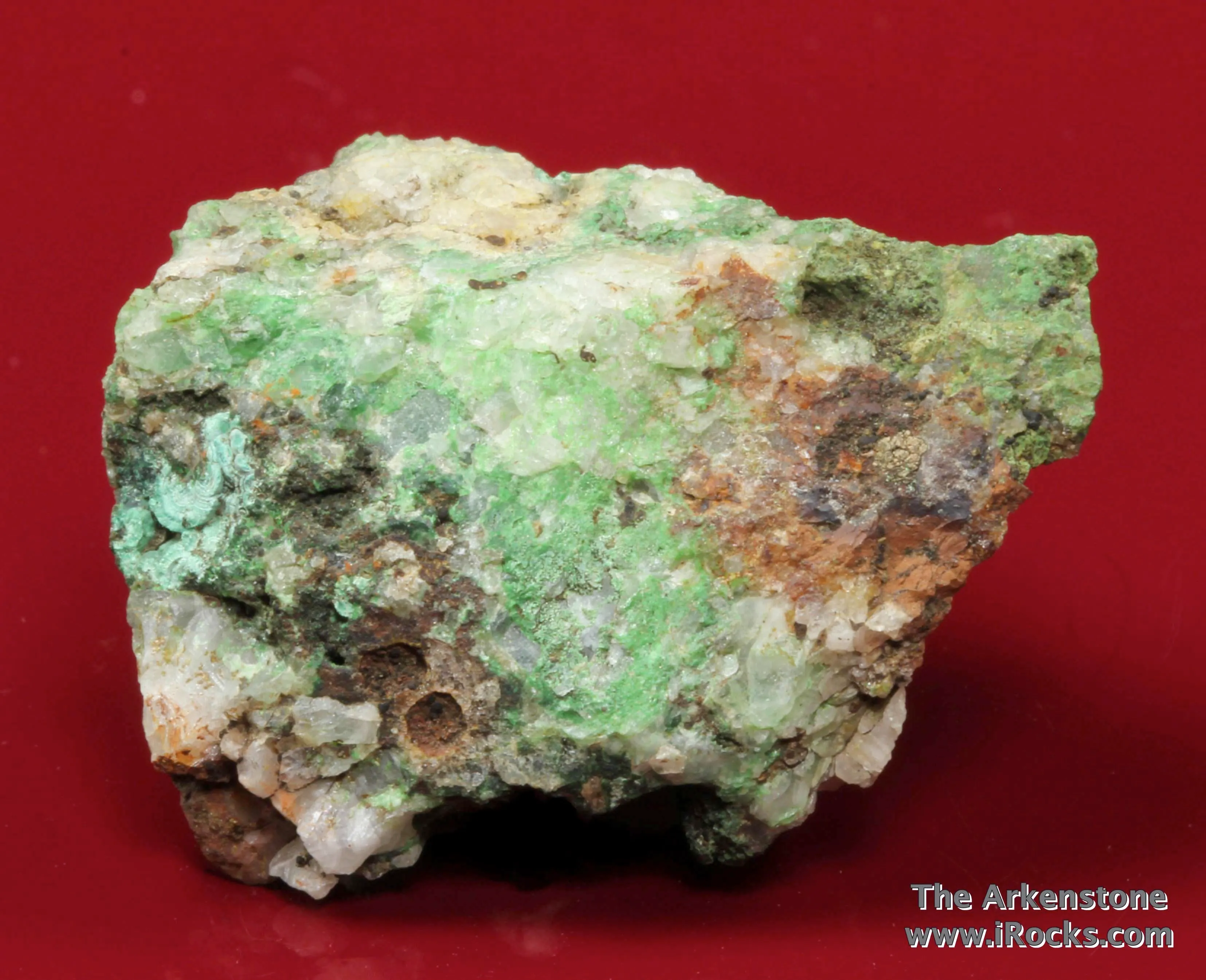 Cornwallite with Bayldonite - image 2