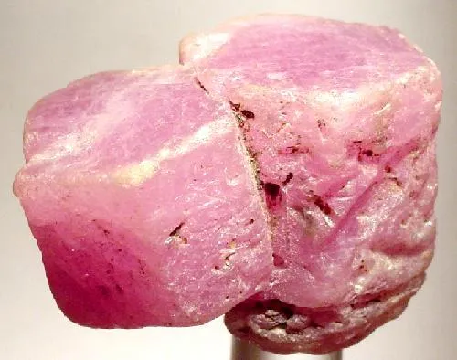 Corundum, Corundum (Var: Ruby) image
