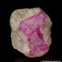 Corundum in Scapolite - image 1