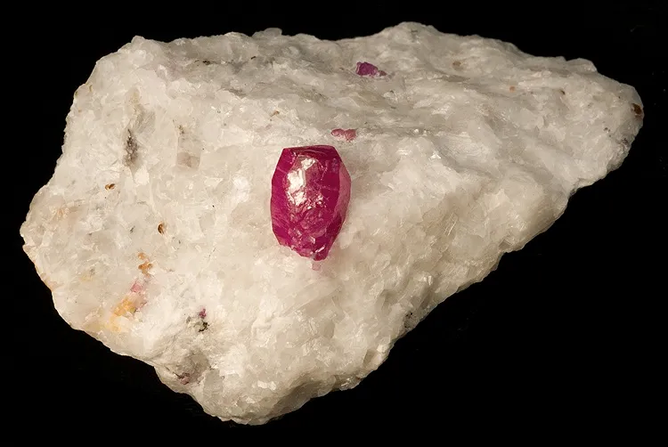 Corundum (Var: Ruby) image