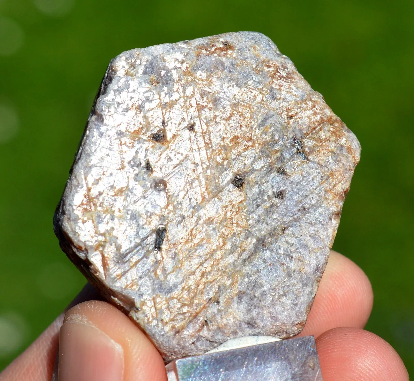Corundum var. Ruby 82 grams - Nguru Mountains, Morogoro Region, Tanzania - image 5