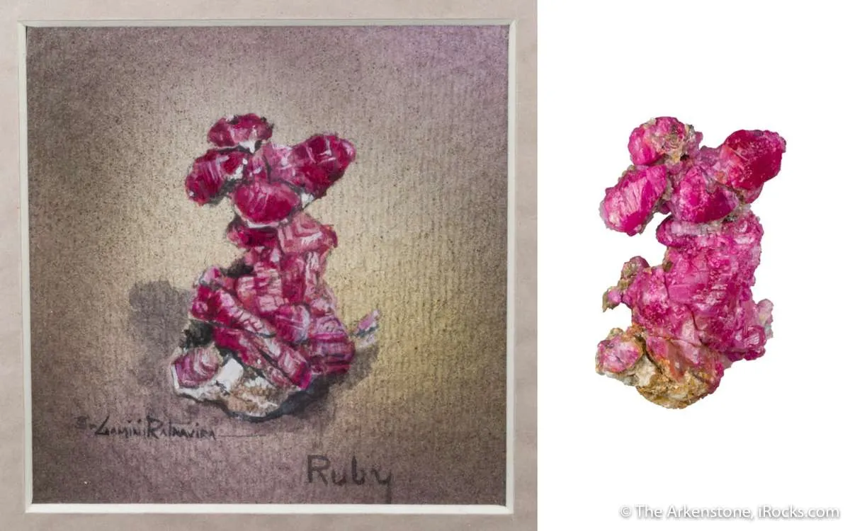 Corundum var. Ruby - image 1