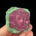 Corundum Var. Ruby (Fluorescent) in Zoisite - image 2