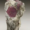 Corundum var. Ruby (in Biotite-Sillimanite-Gneiss) - image 1