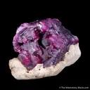 Corundum var. Ruby on Scapolite - image 1
