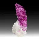Corundum var. Ruby with Calcite - image 1
