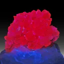 Corundum var. Ruby with Calcite - image 3