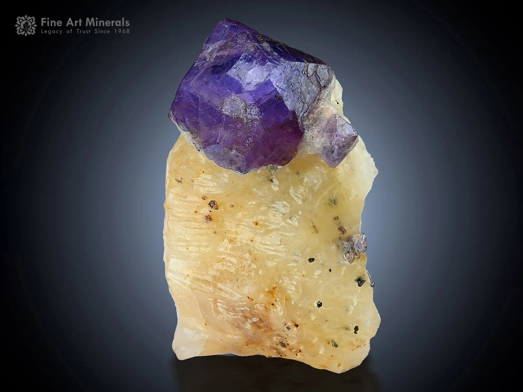 Corundum var. Sapphire on Matrix from Pakistan - image 1