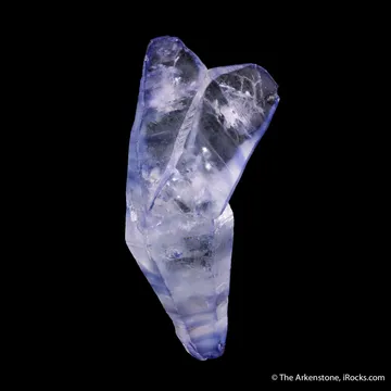 Corundum var. Sapphire (twinned)