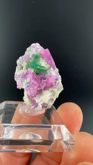 Corundum with Muscovite