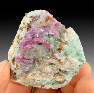 Corundum with Muscovite