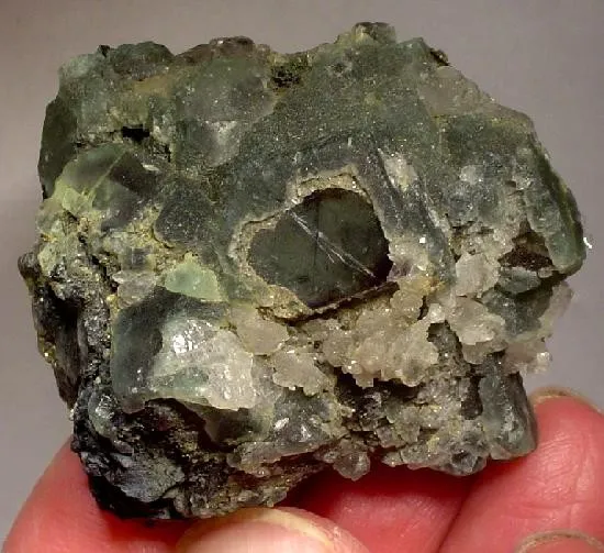 Cosalite, Fluorite image