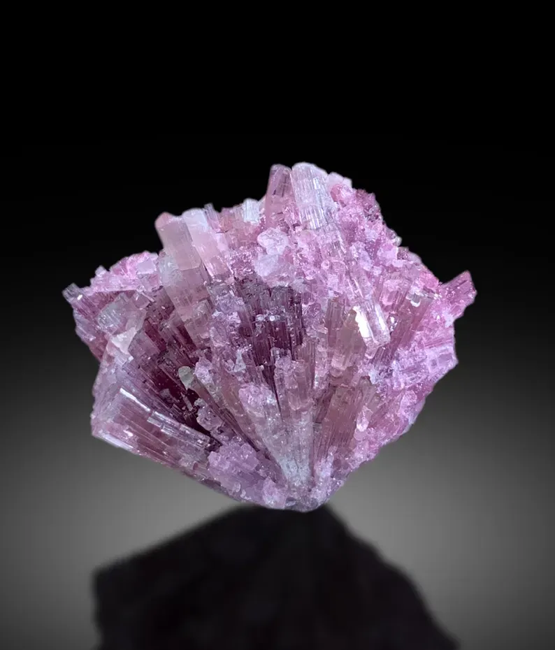 Cotton Candy Tourmaline Cluster from Laghman Afghanistan - 27 Gram - image 3