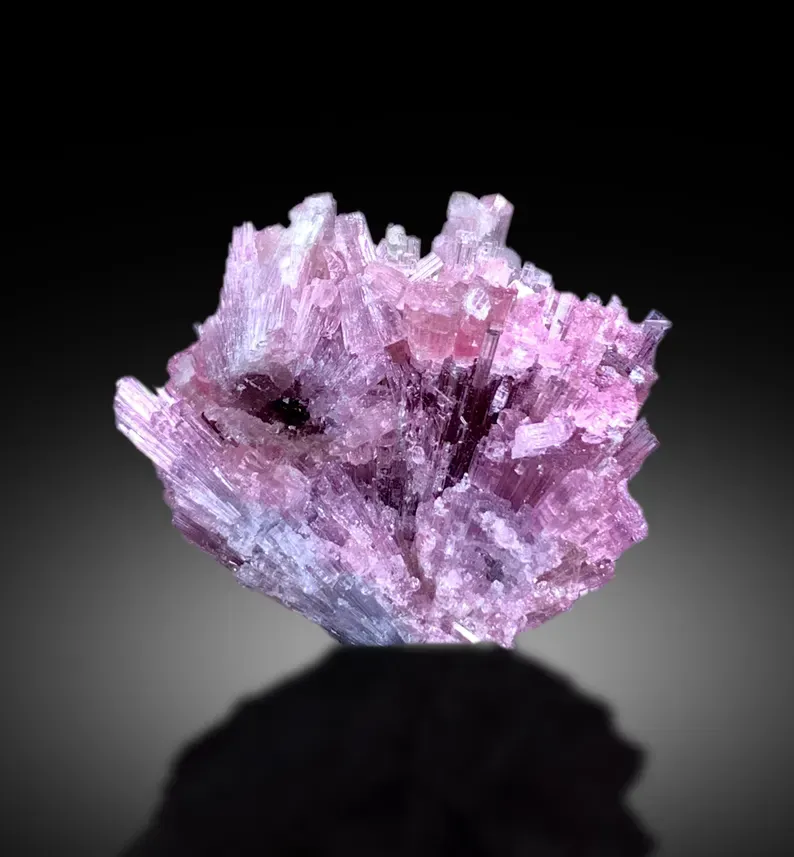Cotton Candy Tourmaline Cluster from Laghman Afghanistan - 27 Gram - image 4