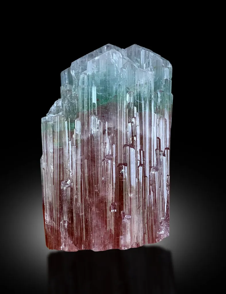 Cotton Candy Tourmaline Crystal from Afghanistan, 496 gram image