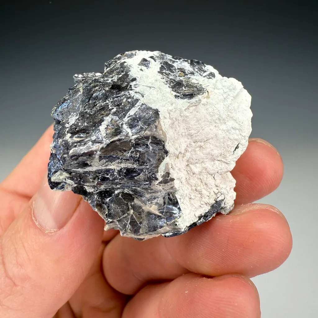 Covellite and Turquoise - image 2