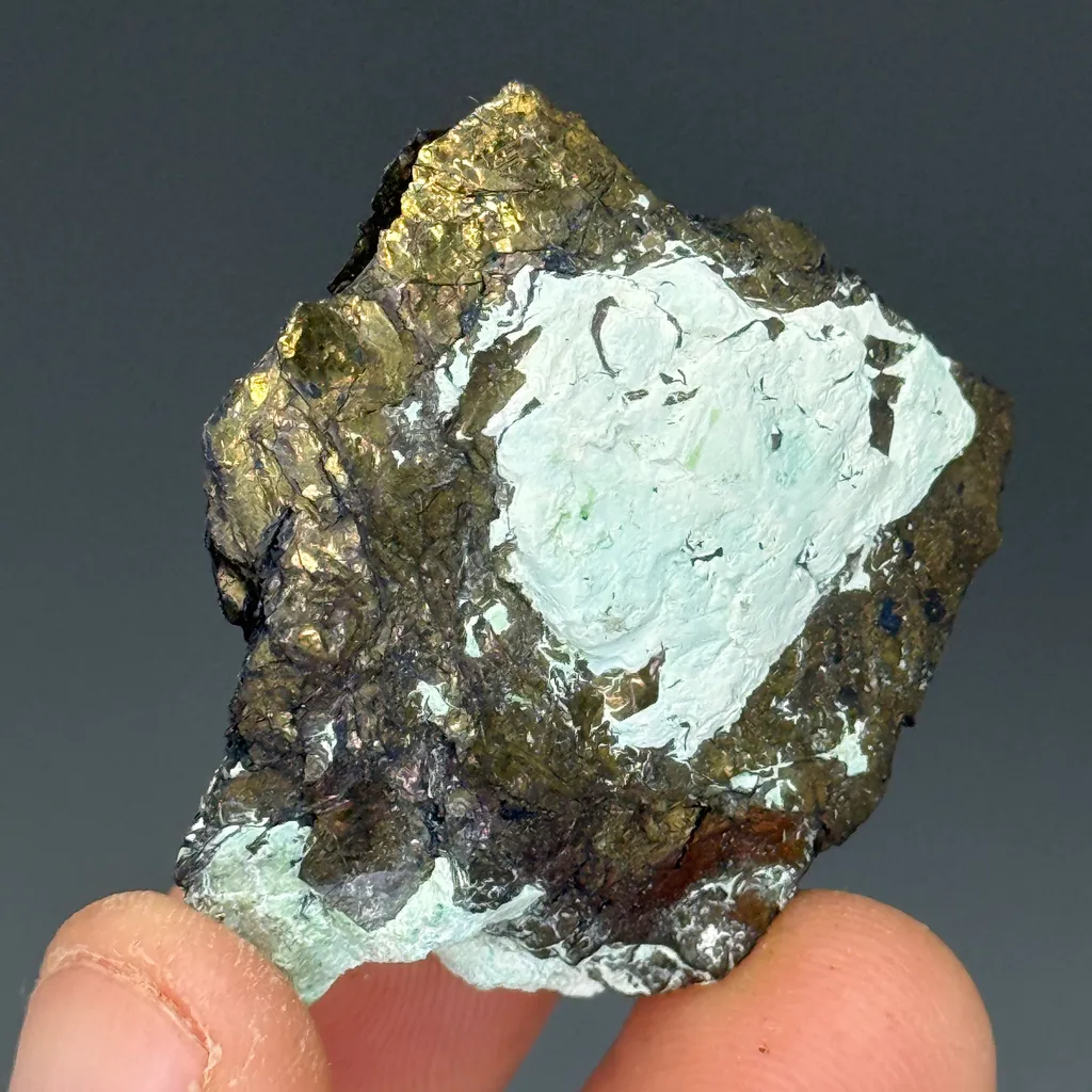 Covellite and Turquoise - image 3