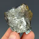 Covellite and Turquoise - image 1