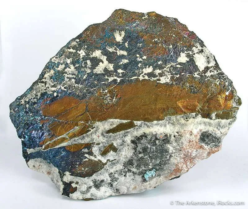 Covellite, Chalcopyrite image