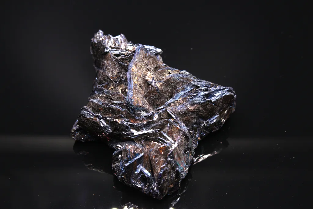 Covellite crystal grouping - image 2