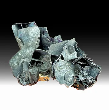 Covellite from Leonard Mine, Butte Mining District, Montana, USA