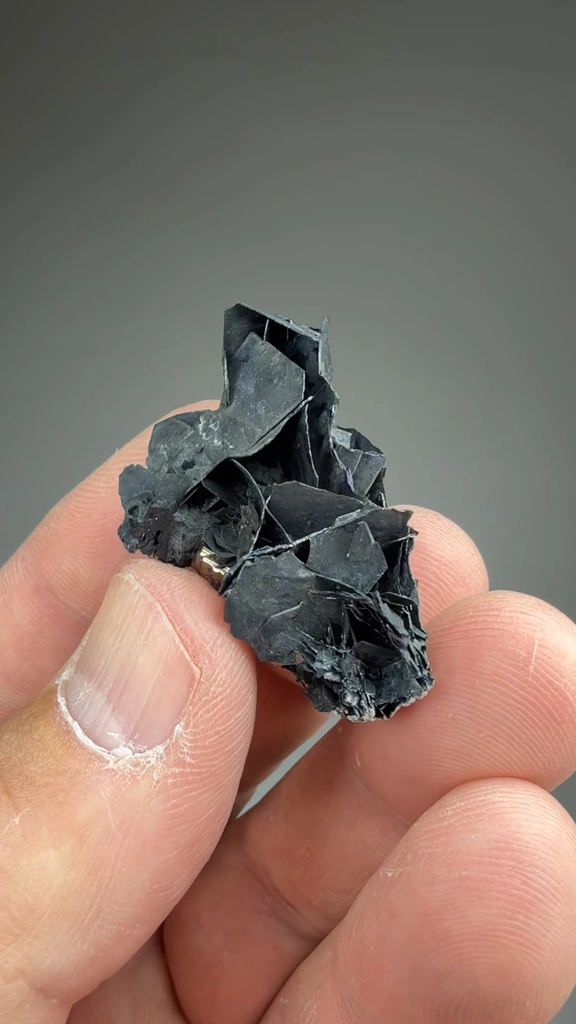 Covellite from Leonard Mine, Butte Mining District, Montana, USA - image 2