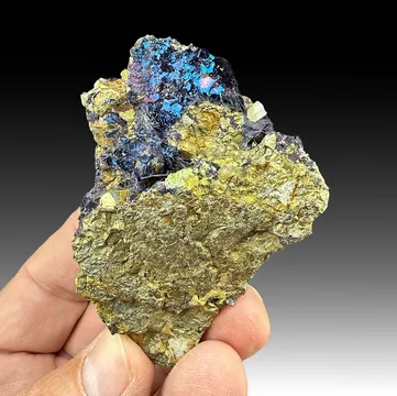 Covellite from Leonard Mine, Butte Mining District, Montana, USA