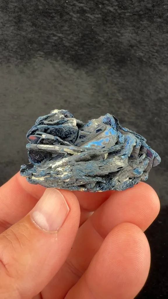 Covellite from Leonard Mine, Butte Mining District, Montana, USA - image 2