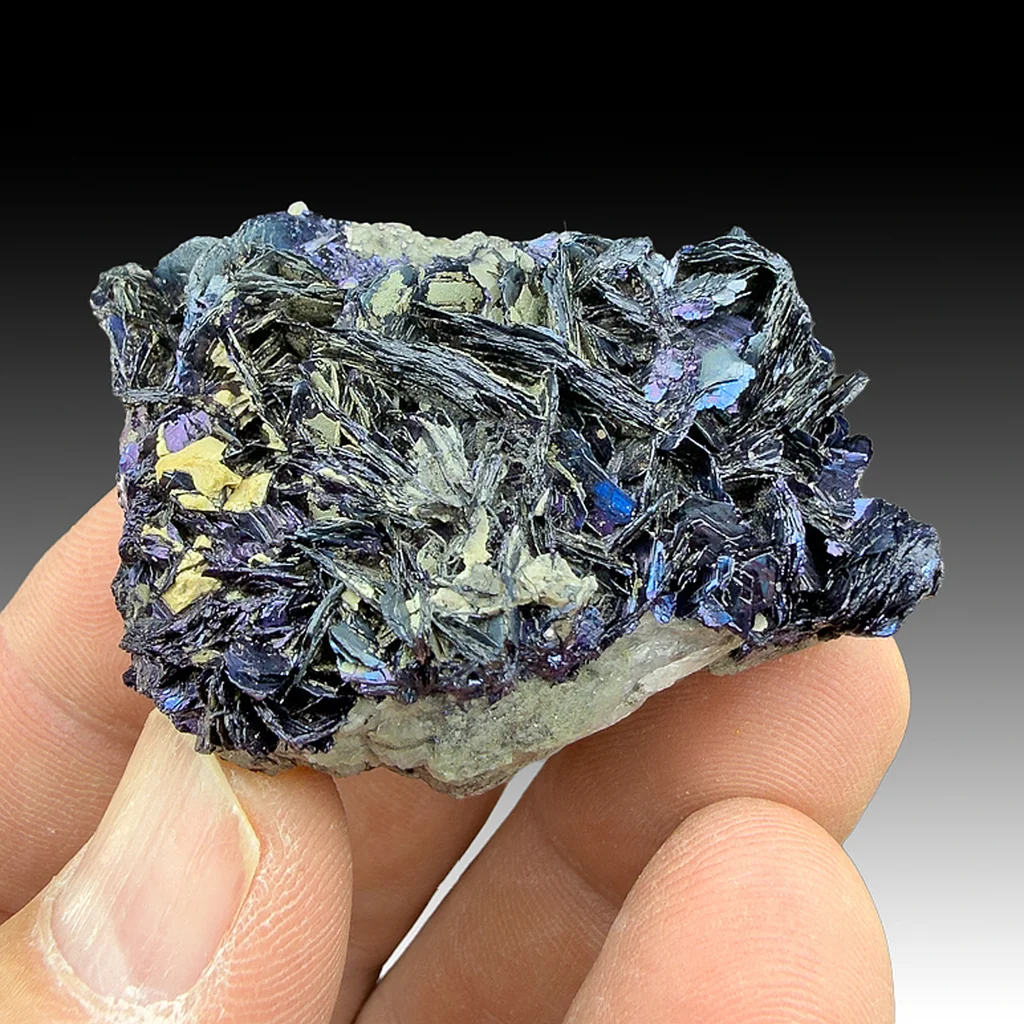 Covellite from Summitville, Muddy Creek, Rio Grande County, Colorado, USA - image 1