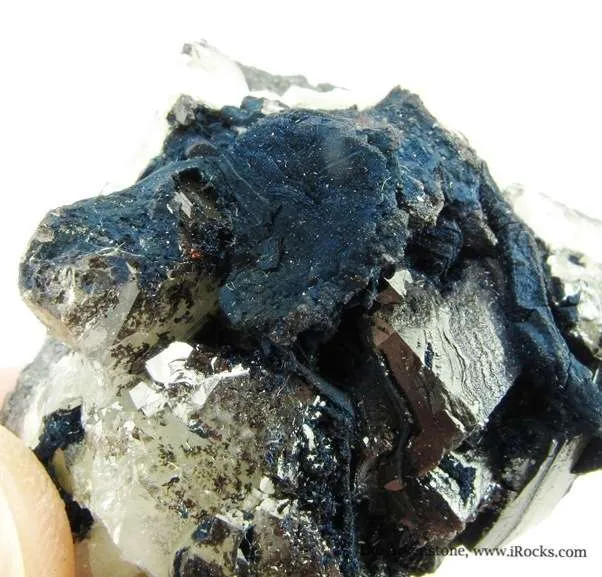 Covellite on Anglesite - image 2