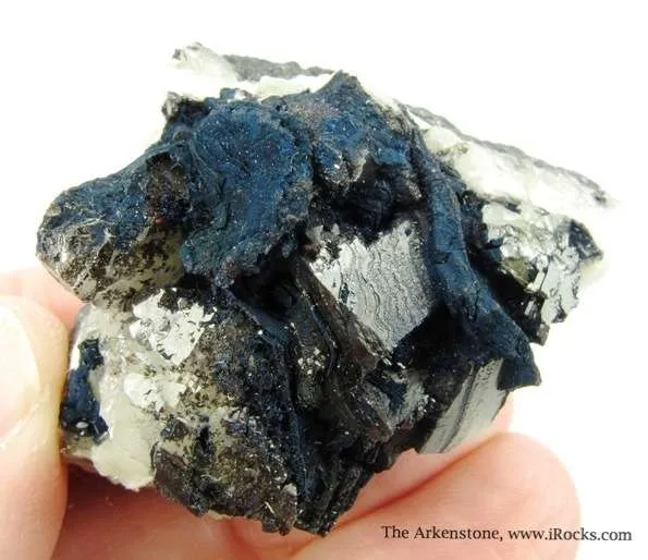 Covellite on Anglesite image