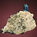 Covellite on Quartz - image 3