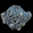 Covellite With Djurleite Ps. Pyrite and Chalcopyrite - image 1