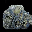 Covellite With Djurleite Ps. Pyrite and Chalcopyrite - image 5