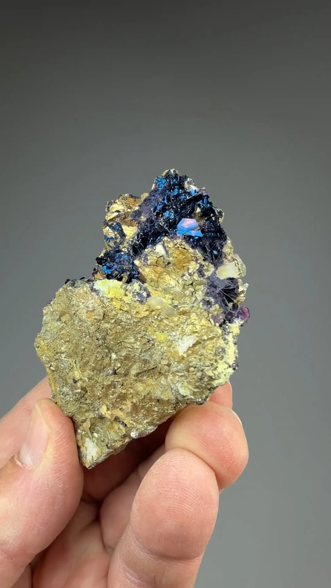 Covellite with Pyrite - image 2
