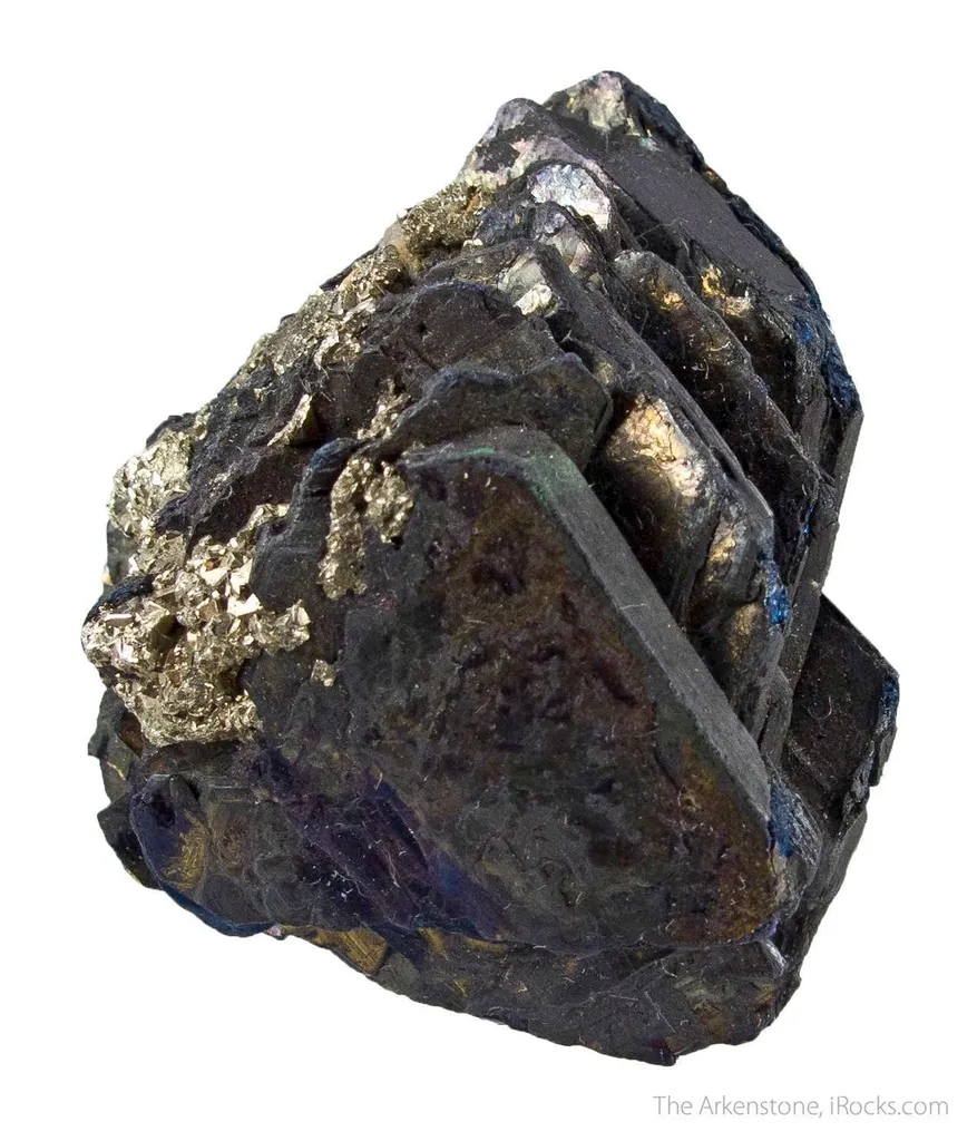 Covellite with Pyrite image