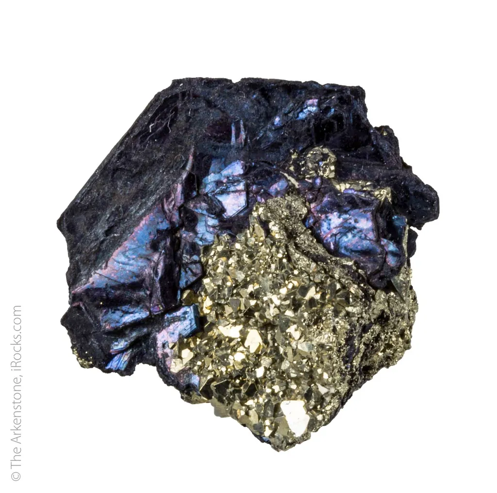Covellite with Pyrite - image 2